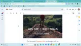 EMAIL40 coupon verification screenshot
