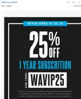 wavip25 coupon verification screenshot