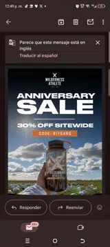 21years coupon verification screenshot