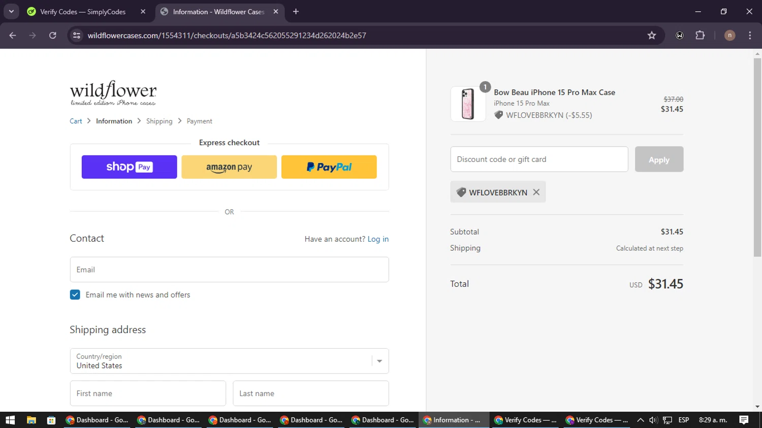 Wildflower Cases Promo Codes 15 Off June 2024
