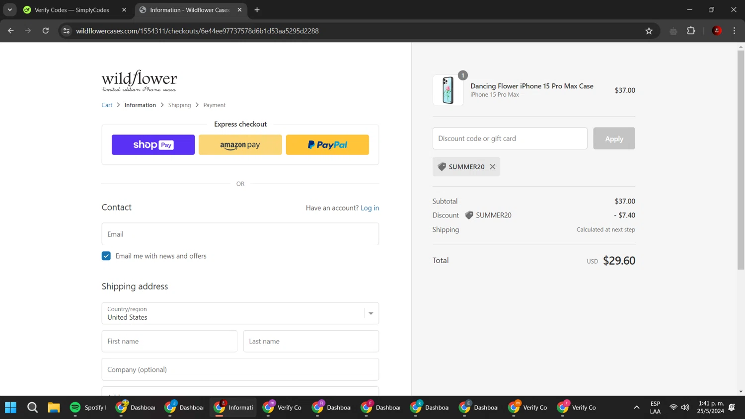 Wildflower Cases Promo Codes 15 Off June 2024