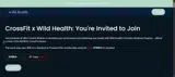 CFWILD coupon verification screenshot