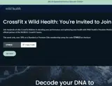 CFWILD coupon verification screenshot