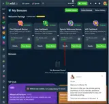 Wild.io coupon verification screenshot