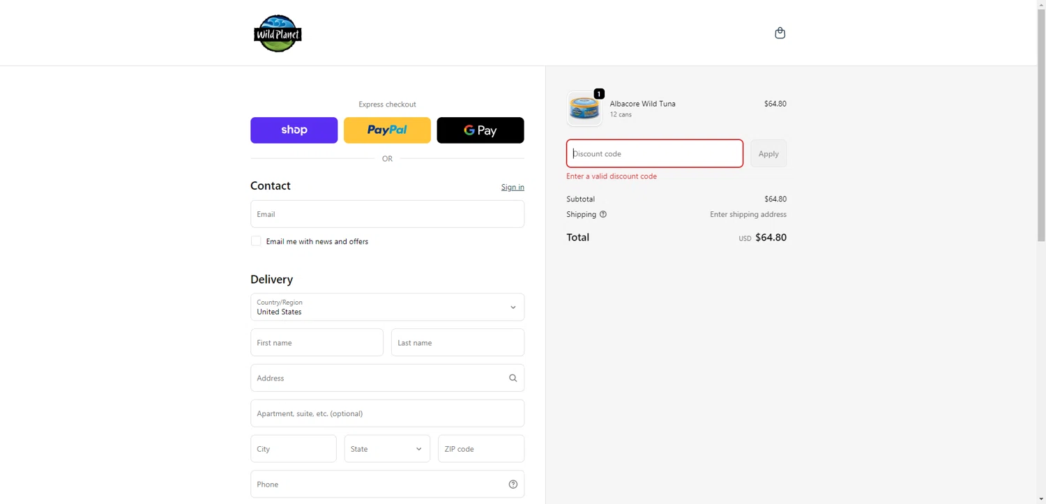 Wild Planet discount code screenshot showing code CYBER25 applied at Wild Planet checkout page. Uploaded by SimplyCodes community member NobleMaestro6498 on Dec 5, 2025