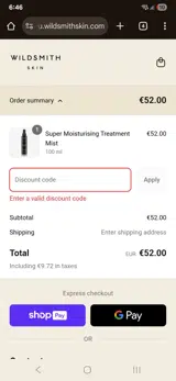 BUNDLE coupon verification screenshot