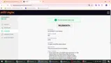 Wild Vegas Casino coupon verification screenshot