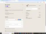 WELCOME10 coupon verification screenshot