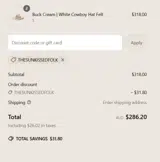 THESUNKISSEDFOLK coupon verification screenshot