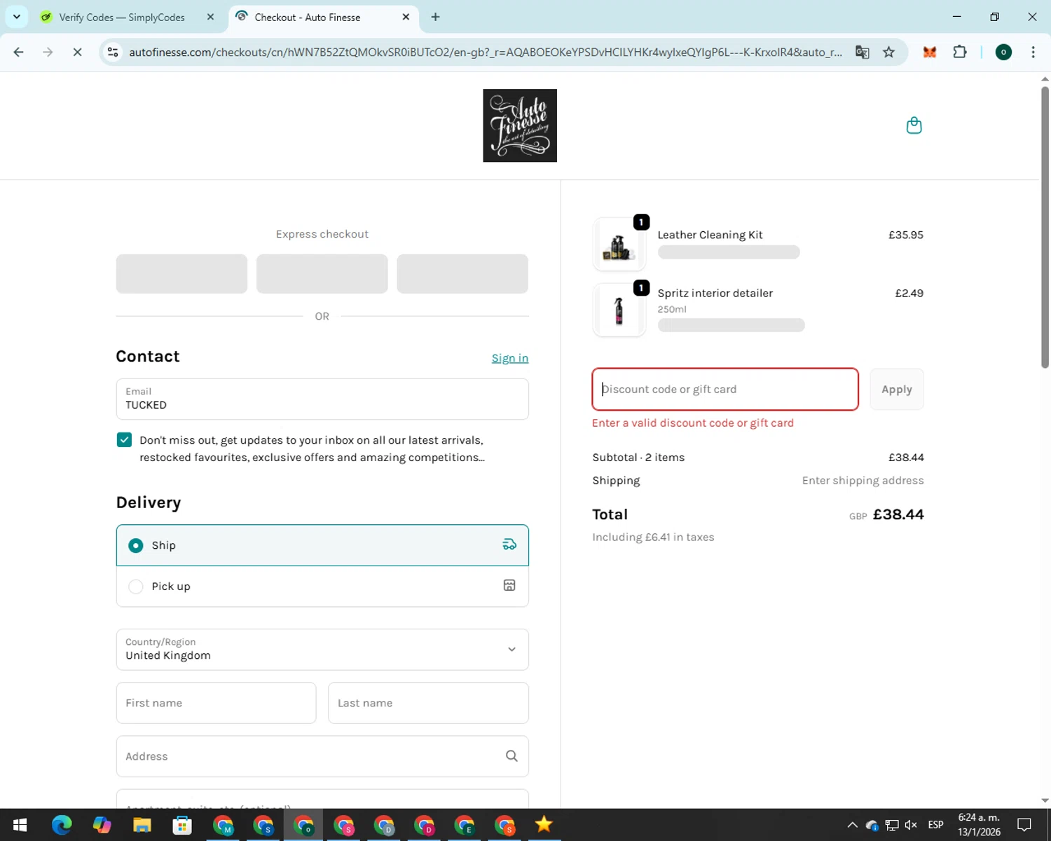 WillMaker promo code screenshot showing code SMS15 applied at WillMaker checkout page. Uploaded by SimplyCodes community member 00000007 on Jan 13, 2026