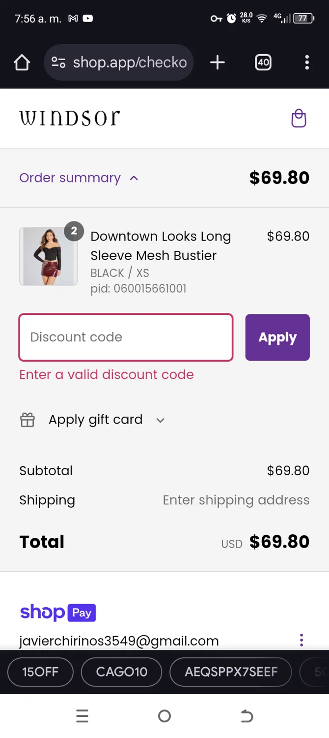Windsor Promo Codes (4 Verified) 15 Off Sitewide Jan 2025