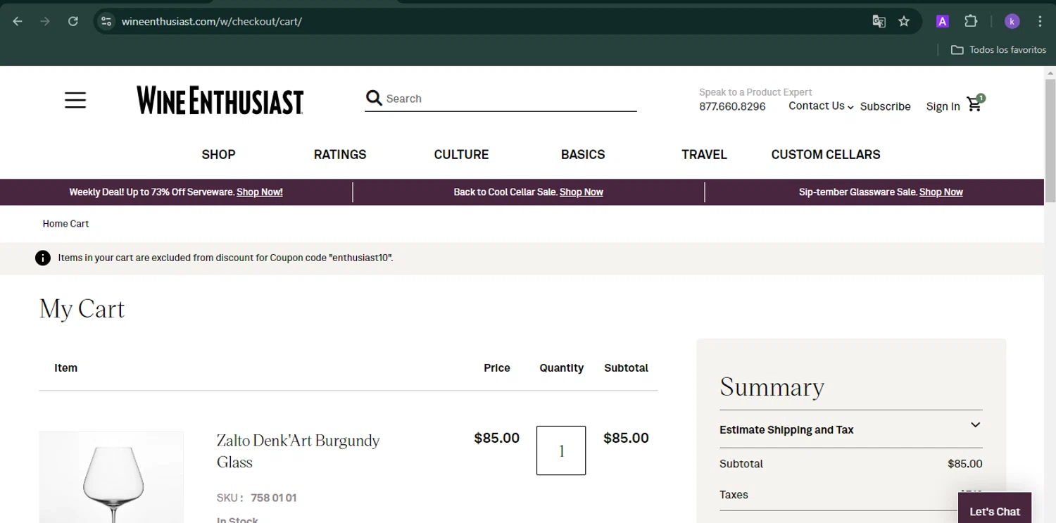 Wine Enthusiast Promo Codes 20 Off November 2024