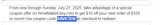 SAVETEN coupon verification screenshot