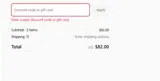 10SAVE coupon verification screenshot