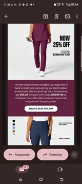 Zenshift25 coupon verification screenshot
