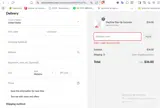 SAVE coupon verification screenshot