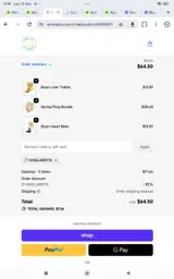 Kinglarry10 coupon verification screenshot