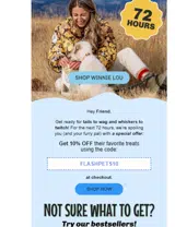 FLASHPETS10 coupon verification screenshot
