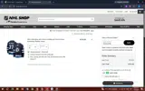 Winnipeg Jets Shop coupon verification screenshot