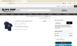 Winnipeg Jets Shop coupon verification screenshot