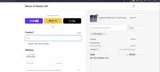 WELCOME10 coupon verification screenshot
