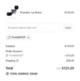 Wintersmiths coupon verification screenshot