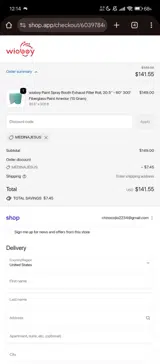 MEDINAJESUS coupon verification screenshot