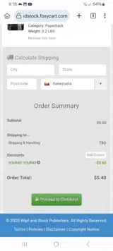 YOUR40 coupon verification screenshot