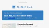 CASCADE40 coupon verification screenshot
