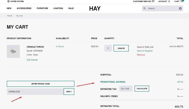 Wirecutter checkout page showing Wirecutter promo code box | Screenshot taken by SimplyCodes community member on May 7, 2020
