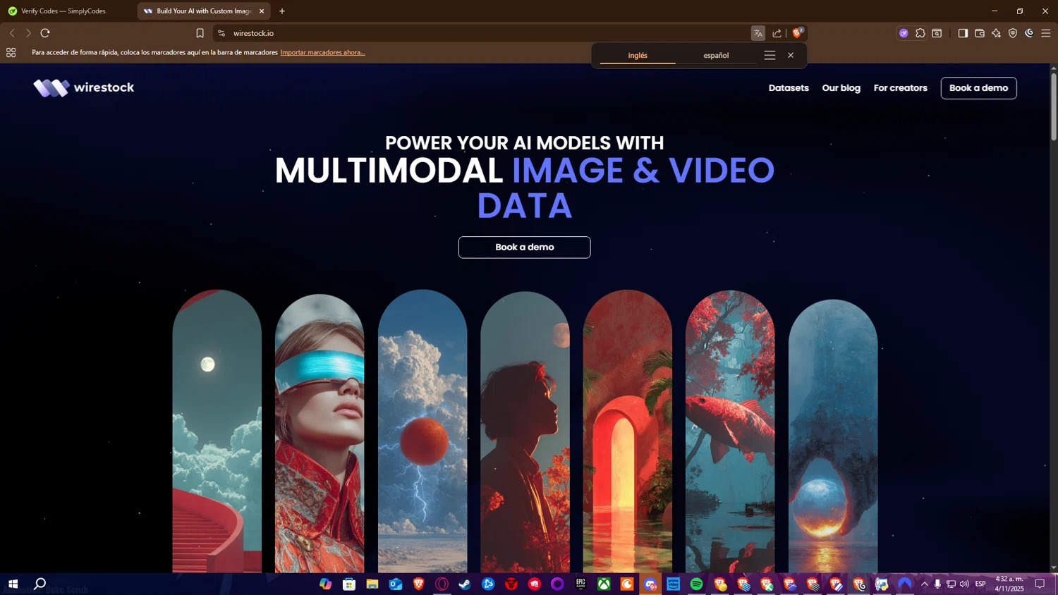 Wirestock promo code screenshot showing code BUBOWSIA applied at Wirestock checkout page. Uploaded by SimplyCodes community member Rey_Arruinado on Nov 4, 2025