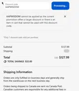 Wisdom Panel coupon verification screenshot