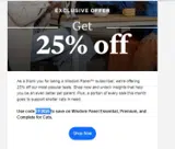 Wisdom Panel coupon verification screenshot