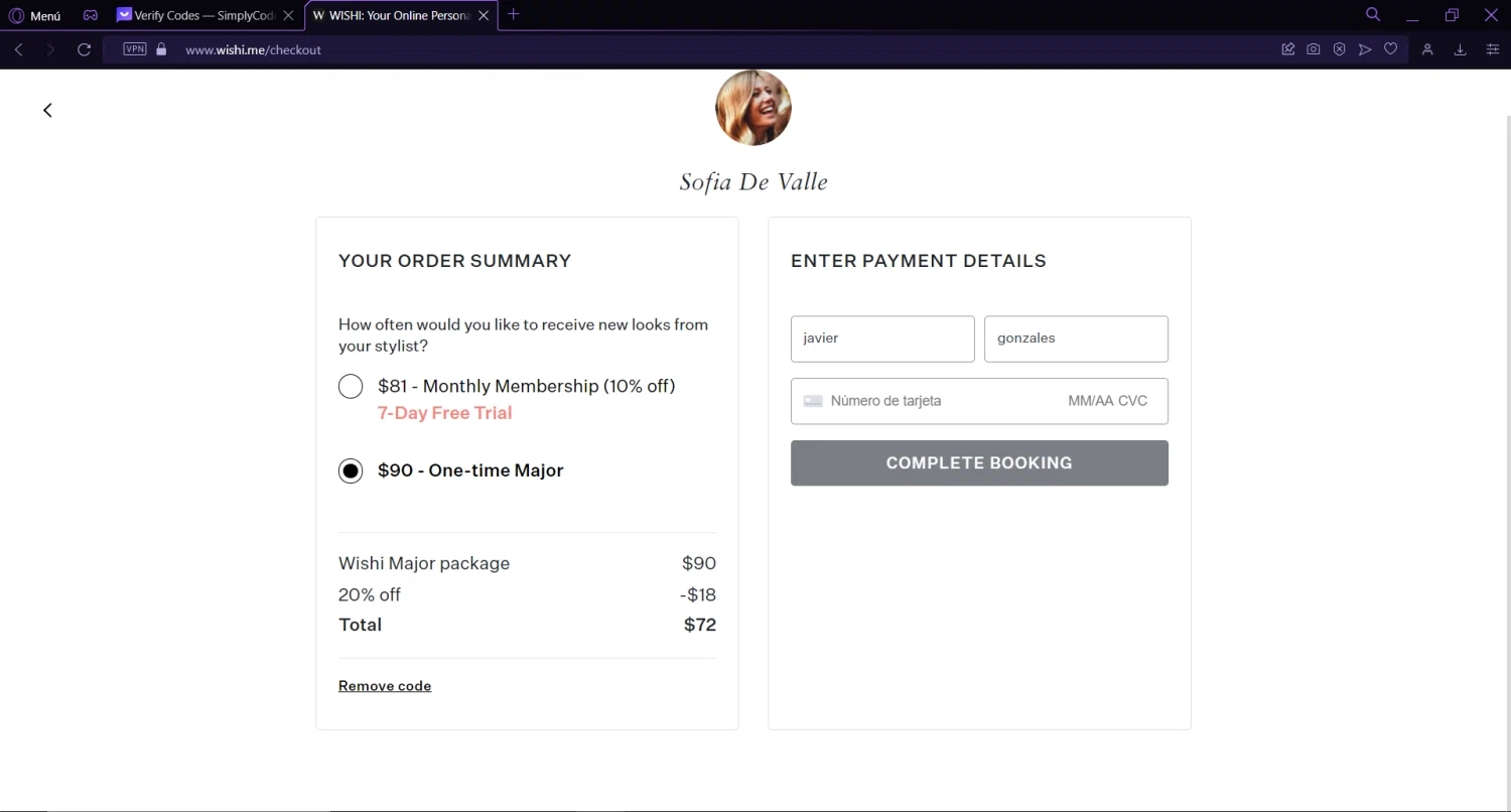 how to use Wishi coupons