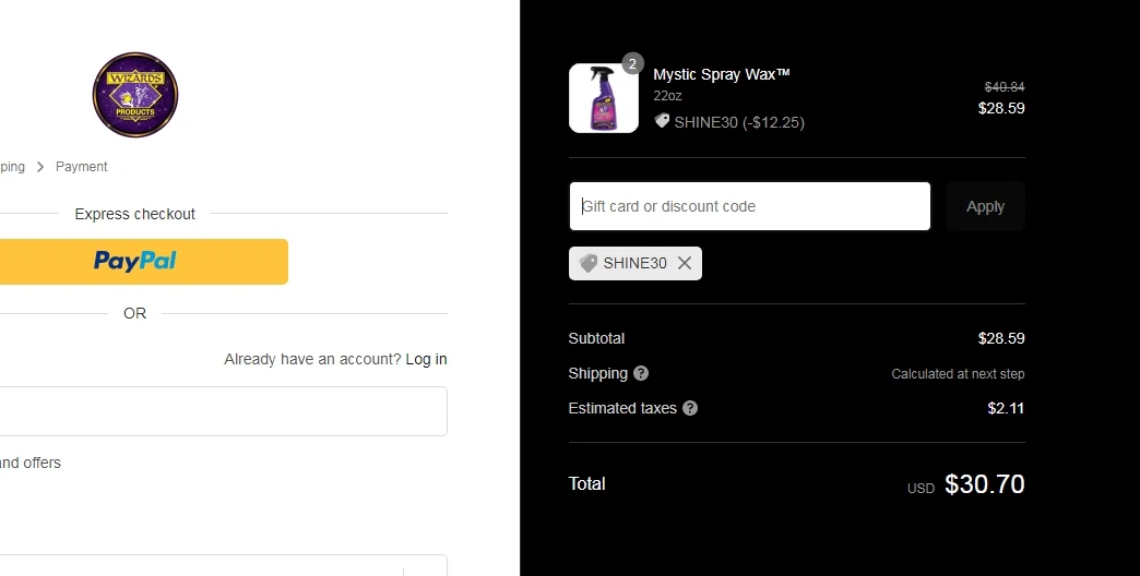how to use Wizards Products coupons