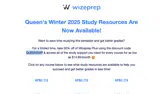 QUEENSVIP coupon verification screenshot