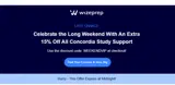 WEEKENDVIP coupon verification screenshot