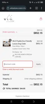THEFRENCHIEDOOTS coupon verification screenshot