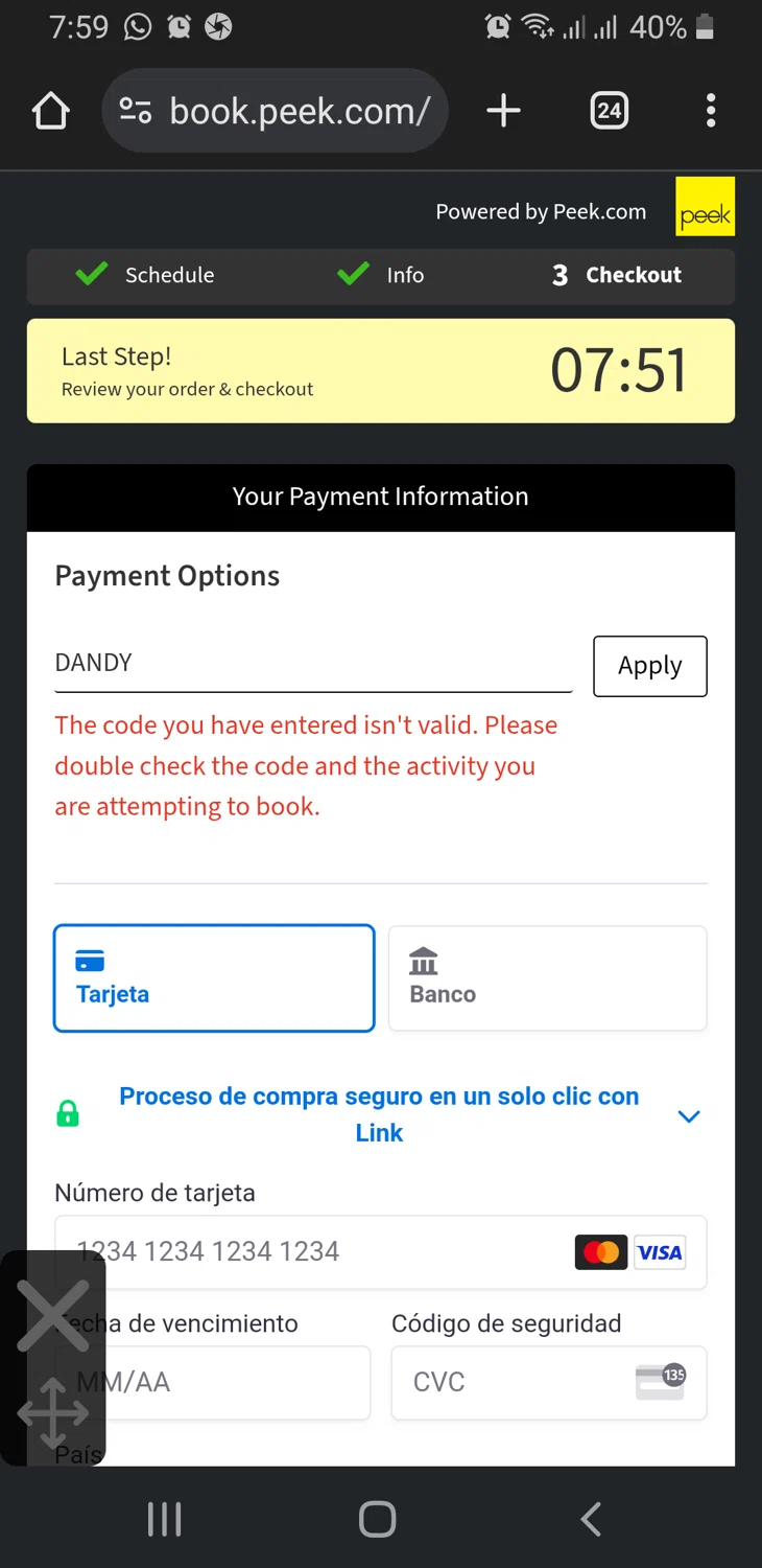 WNDR promo code screenshot showing code DANDY applied at WNDR checkout page. Uploaded by SimplyCodes community member TreasureLynx6841 on Apr 17, 2025