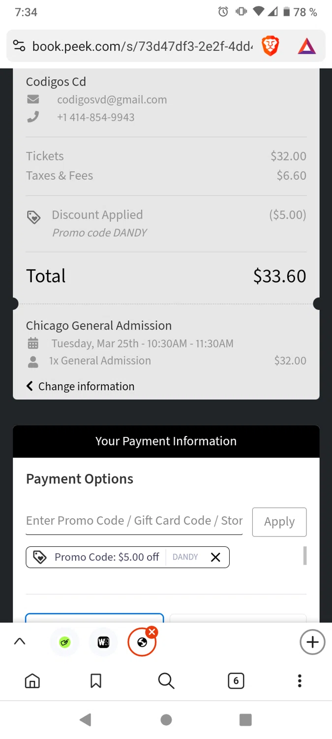 WNDR checkout page showing WNDR promo code box | Screenshot taken by SimplyCodes community member on Mar 19, 2025