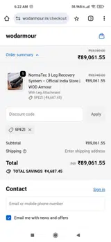 5PEZI coupon verification screenshot