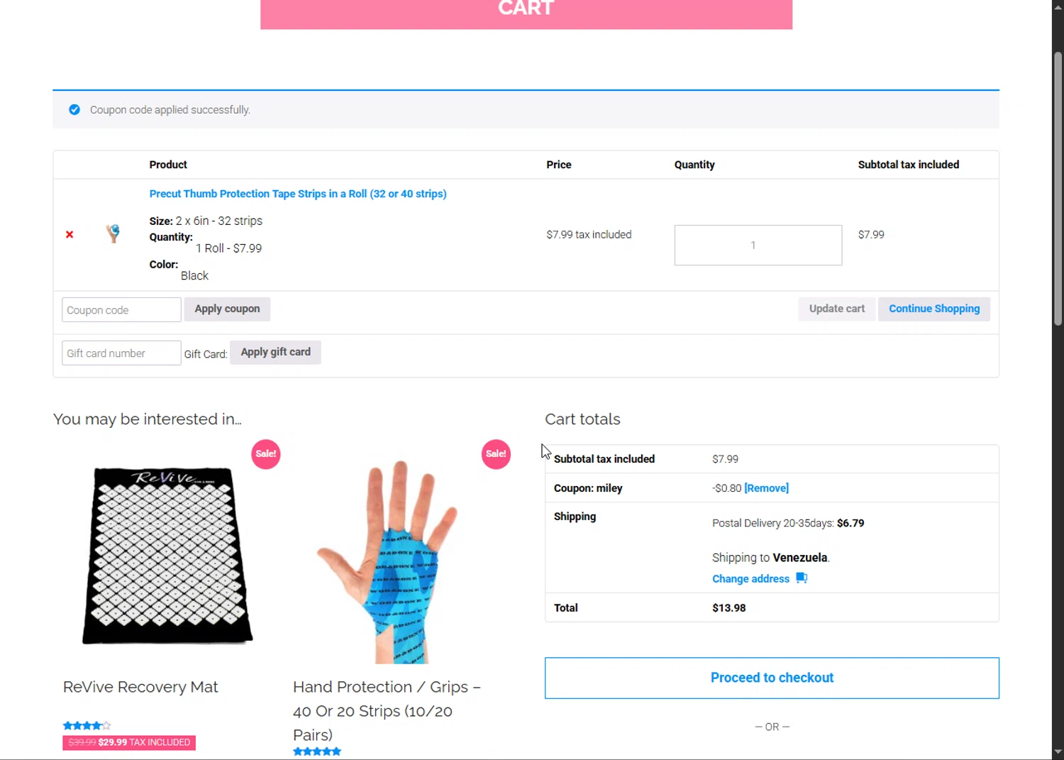 Wod & Done coupon code screenshot showing code Miley applied at Wod & Done checkout page. Uploaded by SimplyCodes community member Heibk201 on Jun 30, 2025