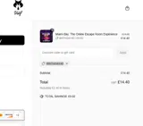 Wolf Escape Games coupon verification screenshot