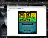 KOZ70 coupon verification screenshot
