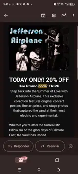 TRIPP coupon verification screenshot