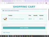 alvaro coupon verification screenshot