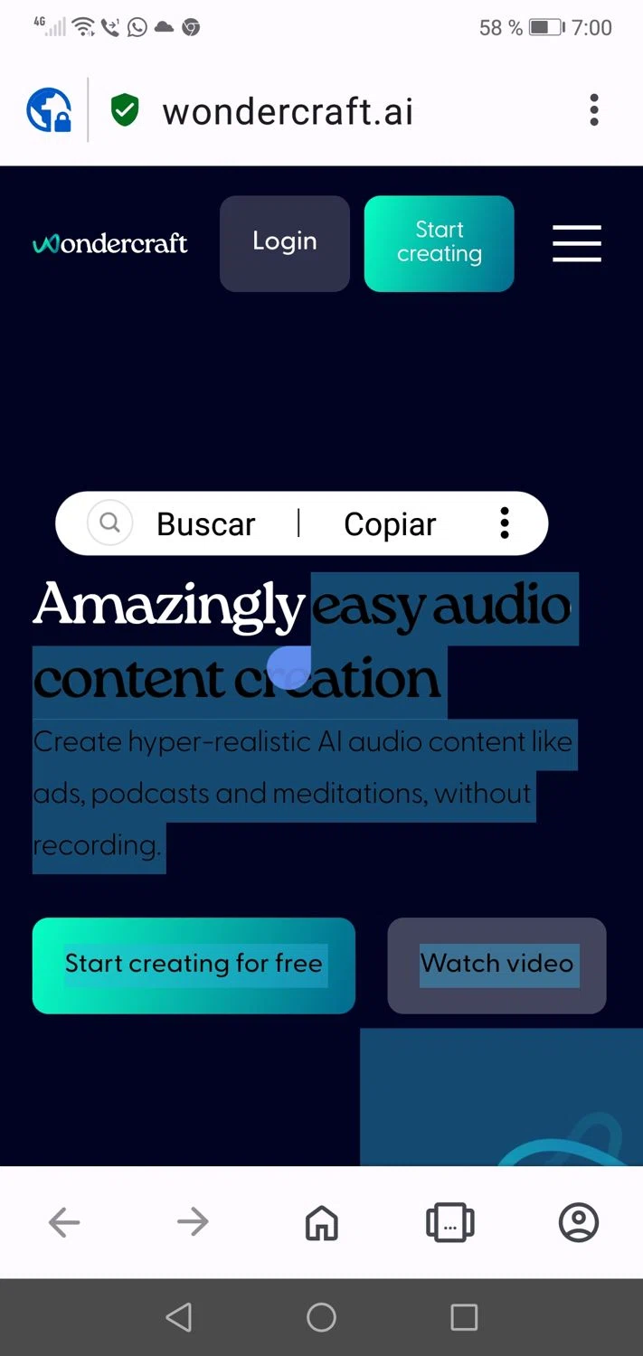 Wondercraft AI promo code screenshot showing code ARTOFTOMAS50 applied at Wondercraft AI checkout page. Uploaded by SimplyCodes community member GloriousPro8890 on Feb 7, 2025