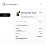NEWWONDERLAND10 coupon verification screenshot