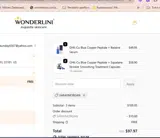 SARAYMORGAN coupon verification screenshot