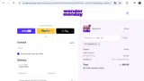 Wonder Monday coupon verification screenshot